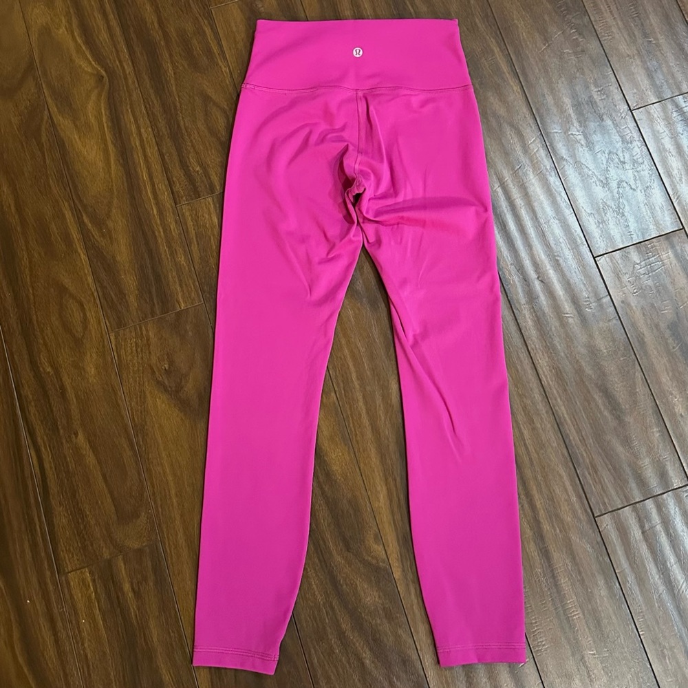 Lululemon Wunder Train High-Rise Tight 25” Ripened Raspberry - Picture 2 of 3